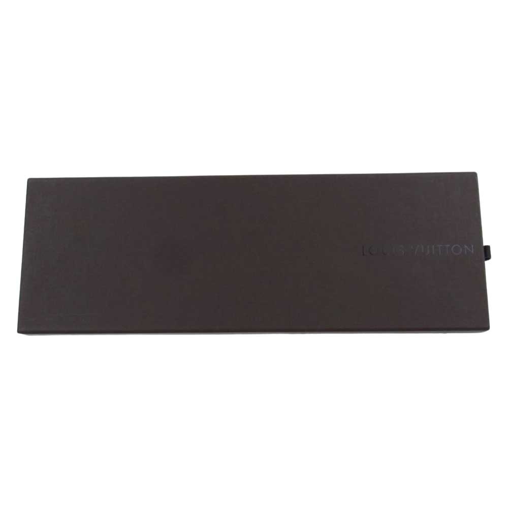 LOUIS VUITTON ルイ・ヴィトン イタリア製 シルク100% ニットタイ ネクタイ ダークネイビー系【中古】