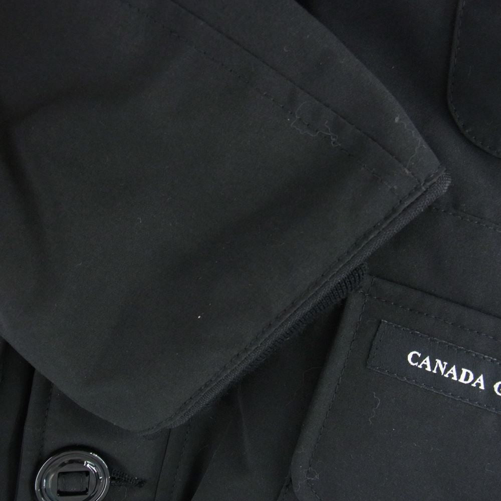CANADA GOOSE カナダグース 2301JM 国内正規品 ジャパンタグ Russell Parka ラッセル パーカー ブラック系 180/92Y【新古品】【未使用】【中古】