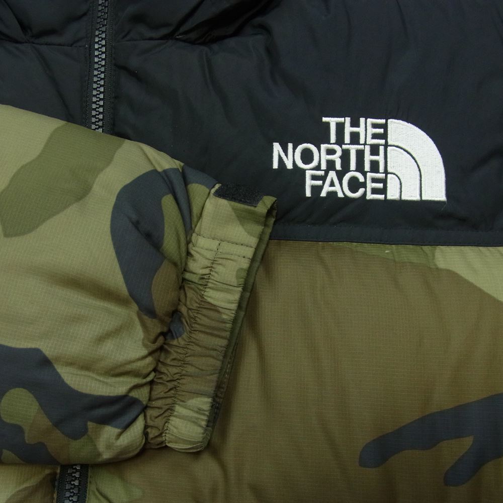 THE NORTH FACE ノースフェイス ND91842 Novelty NUPTSE JACKET ノベルティ ヌプシ ダウン ジャケット カーキ系 ブラック系 M【中古】