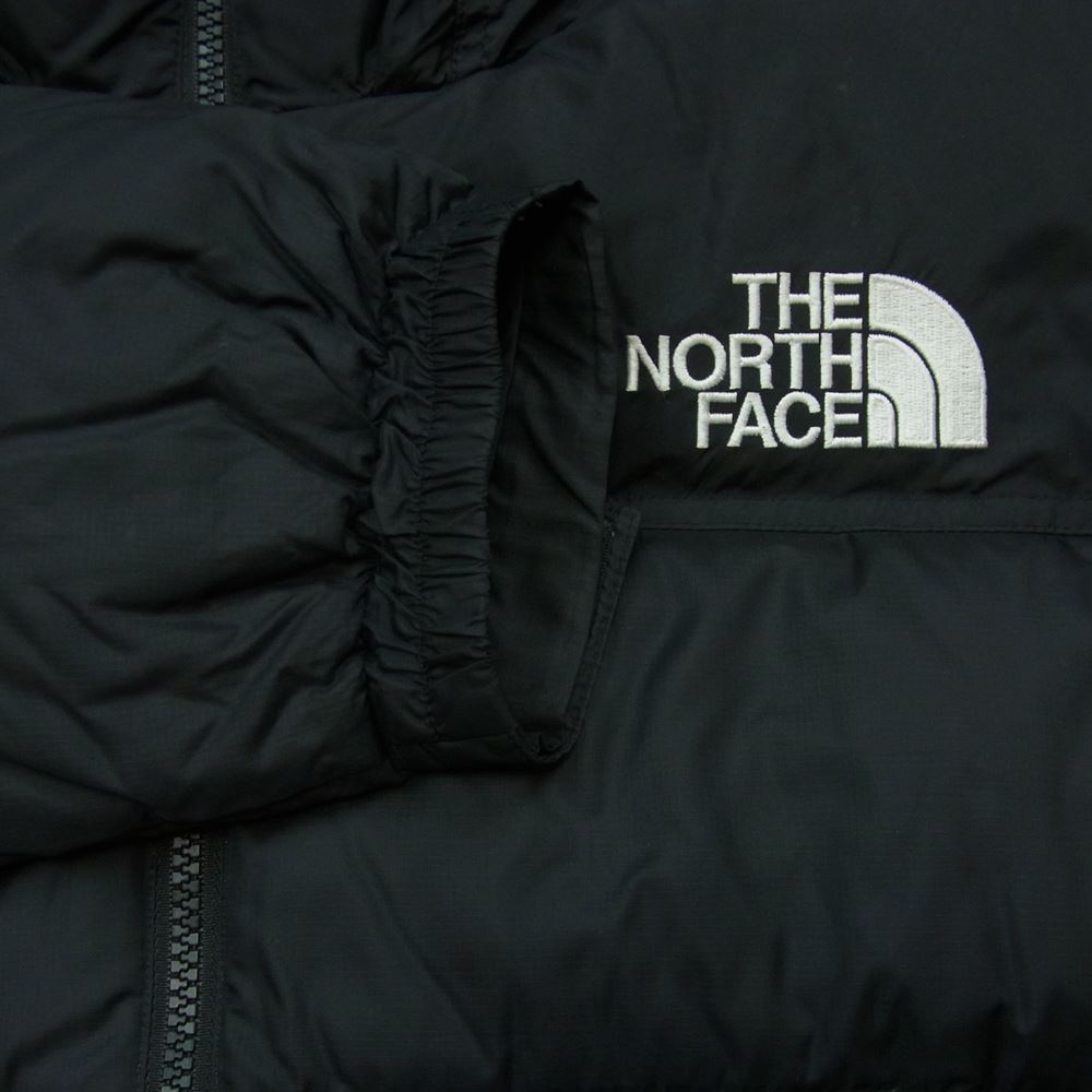 THE NORTH FACE ノースフェイス NDW92232 SHORT NUPTSE JACKET ショート ヌプシ ダウン ジャケット ブラック系 L【中古】