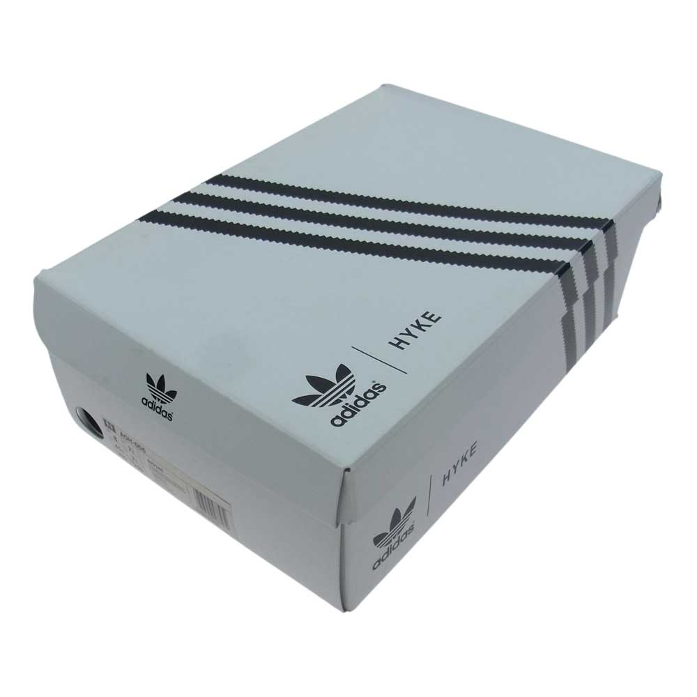adidas アディダス S79348 by HYKE MICROPACER マイクロペーサー レザー スニーカー ネイビー系 26cm【中古】