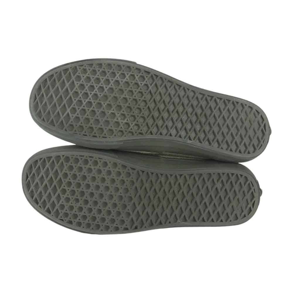 VANS バンズ AUTHENTIC 721277 MARNI ZALAND マルニ ザランド ヴィンテージ加工 スニーカー カーキ系 26.5【中古】