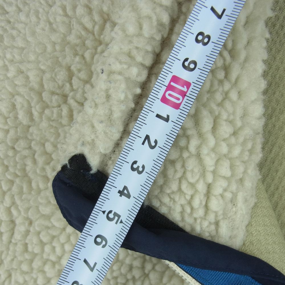 patagonia パタゴニア 18AW 23056 Classic Retro X Jacket クラシック レトロ フリース ジャケット ベージュ系 ネイビー系 M【中古】