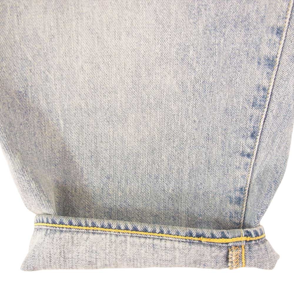 COMOLI コモリ 22AW W03-03004 BLEACH DENIM ブリーチ デニム 5P パンツ インディゴブルー系 2【中古】