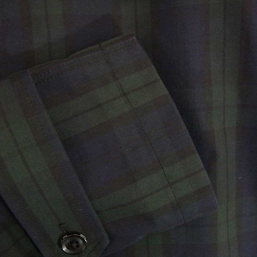 THE NORTH FACE ノースフェイス PURPLE LABEL パープルレーベル NP2920N チェック柄 コート ネイビー系 L【中古】