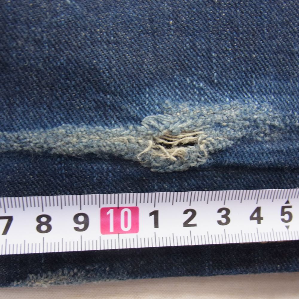 Lee リー 4101 101 RIDERS 1946年モデル センター赤タグ 復刻 デニム パンツ インディゴブルー系 42【中古】