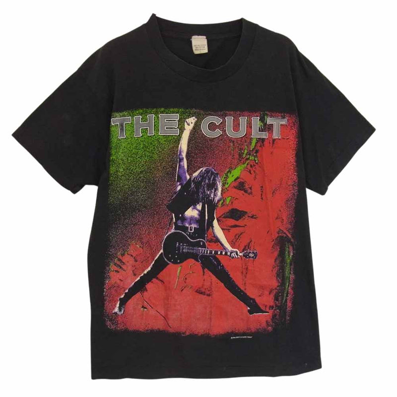 ヴィンテージ 90s The Cult ザ カルト プリント バンド Tシャツ ブラック系 L【中古】