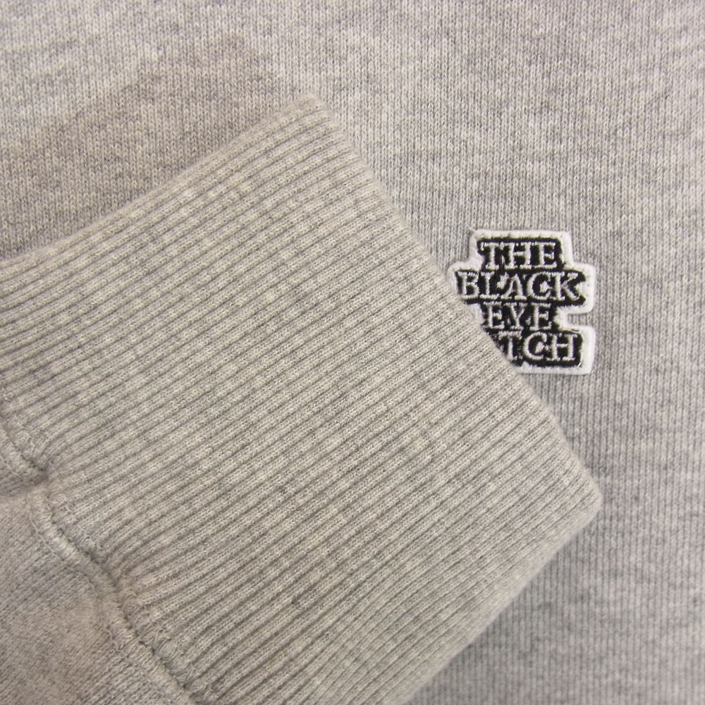 ブラックアイパッチ 22AW BEPFW22TP42 SMALL OG LABEL CREWSWEAT スモール レーベル ロゴ クルー スウェット グレー系 L【新古品】【未使用】【中古】