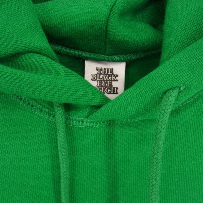 HANDLE WITH CARE LABEL HOODIE GREEN