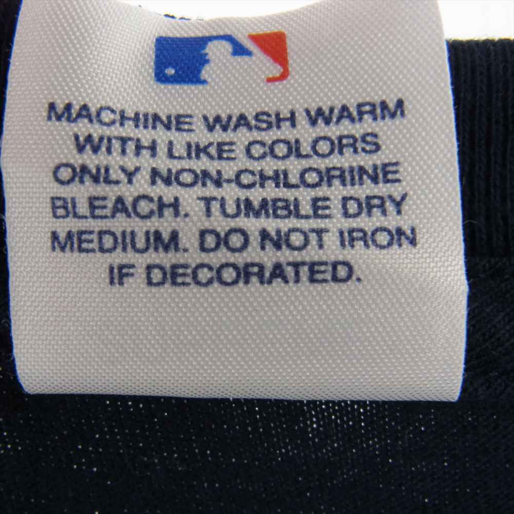 Supreme シュプリーム New York Yankees Box Logo Tee ニューヨークヤンキース ボックスロゴ プリント 半袖 Tシャツ ネイビー ネイビー系 L【美品】【中古】