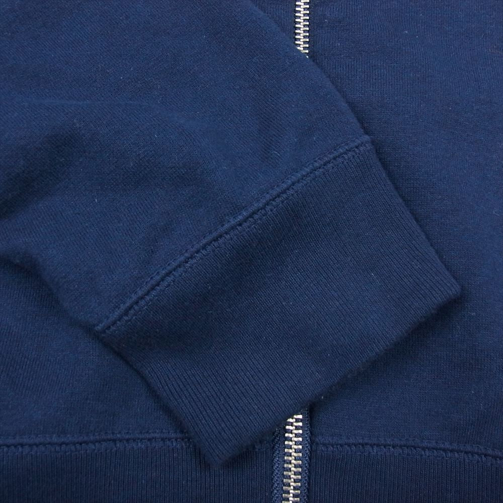 GRAPHPAPER グラフペーパー GU203-70173B LOOPWHEELER ループウィラー Full-Zip Parka フルジップ パーカー ネイビー系 2【中古】