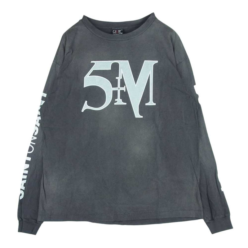 【新品・未使用】 セントマイケル 長袖 SAINT MICHAEL 銀座店 セント マイケル 25FW DW_LS TEE TATOO