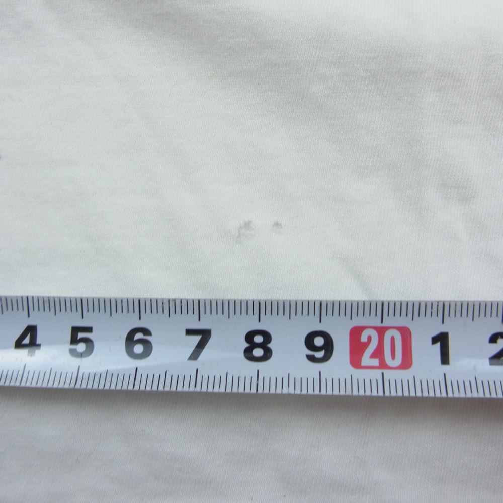 Yohji Yamamoto POUR HOMME ヨウジヤマモトプールオム 21SS HD-T02-070 カルティマ天竺 丸首 半袖 Tシャツ ホワイト系 3【中古】