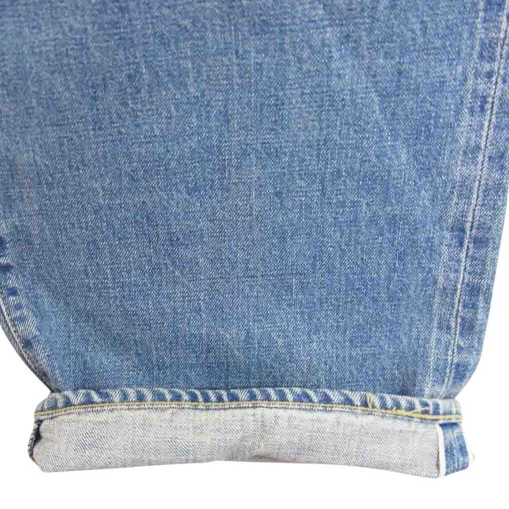 TENDERLOIN テンダーロイン T-RIDERS CW INDIGO SUPER WASHED ウオッシュド ライダース デニム パンツ インディゴブルー系 42【極上美品】【中古】