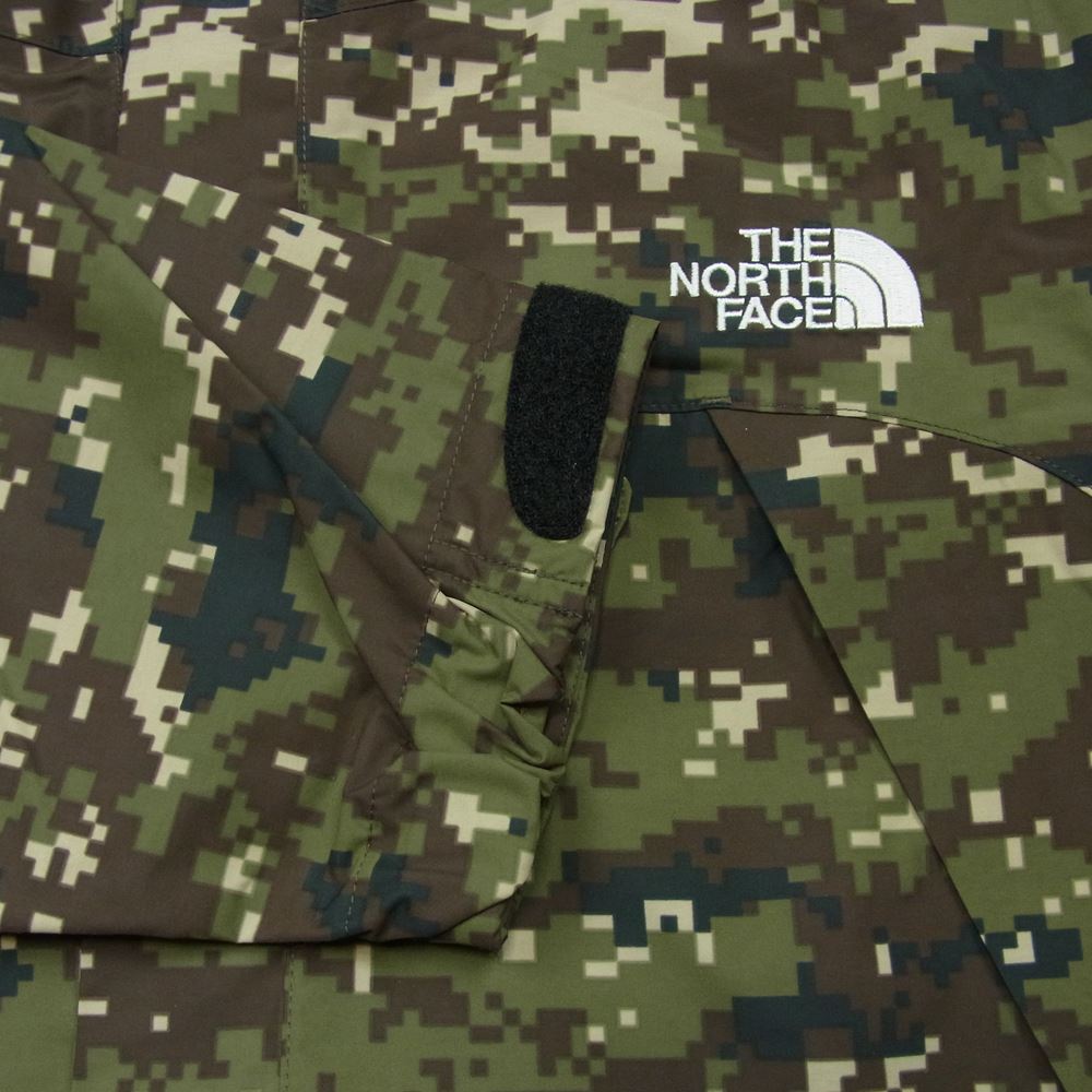 THE NORTH FACE ノースフェイス NP61535 Novelty Dot Shot Jacket ノベルティ ドット ショット ジャケット カモ マウンテンパーカー カーキ系 ブラウン系 L【新古品】【未使用】【中古】