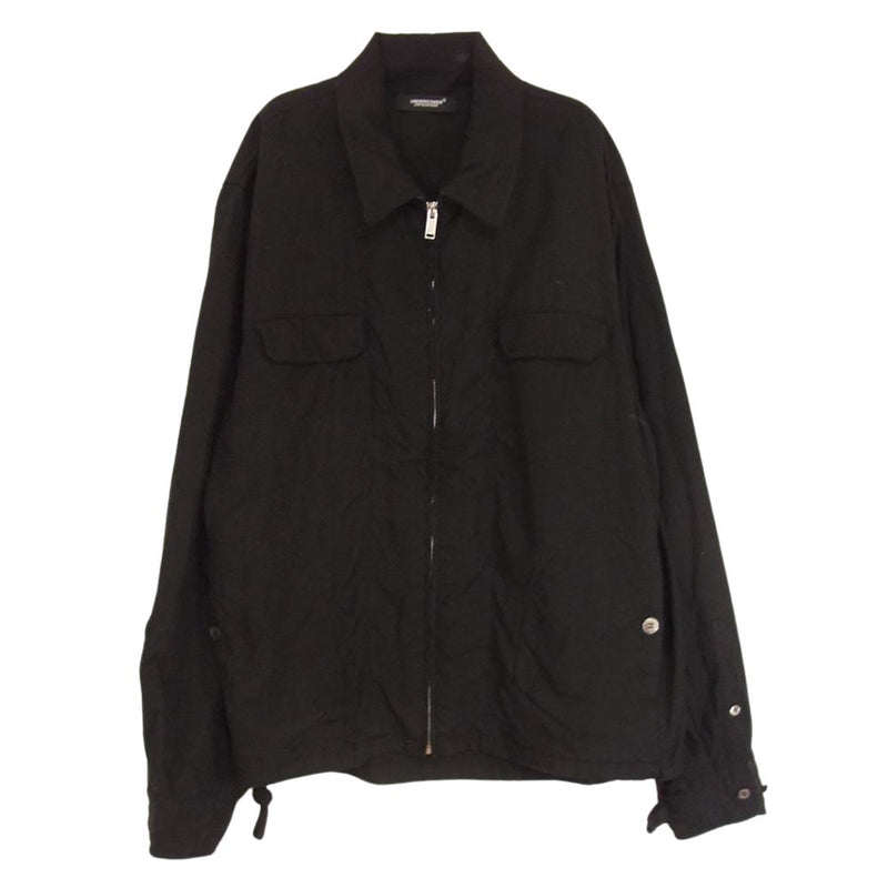 undercover 20aw rayon zip shirt jacket 4