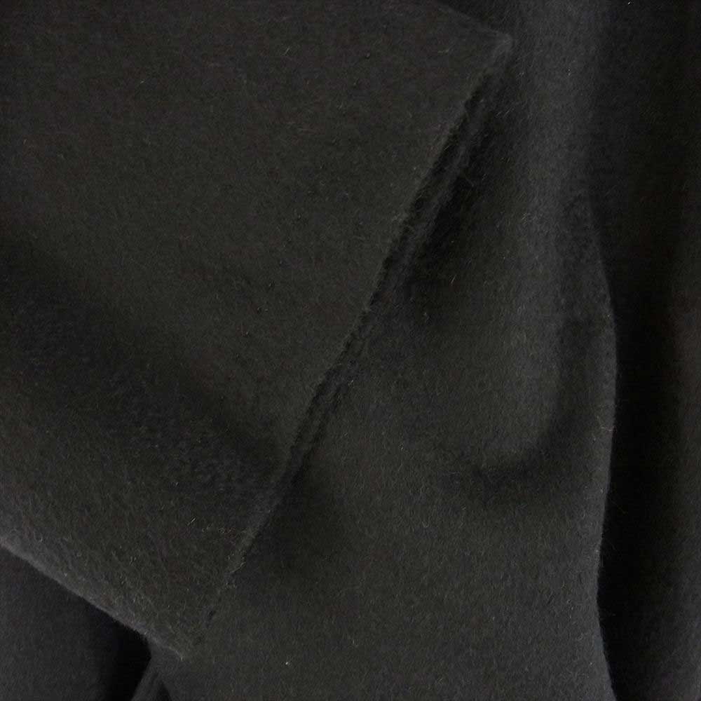 エイトン SCAGYW0913 PURE CAMEL LODEN COAT ベビーキャメル100% ベルト付き ローデンコート ブラック系 6【中古】
