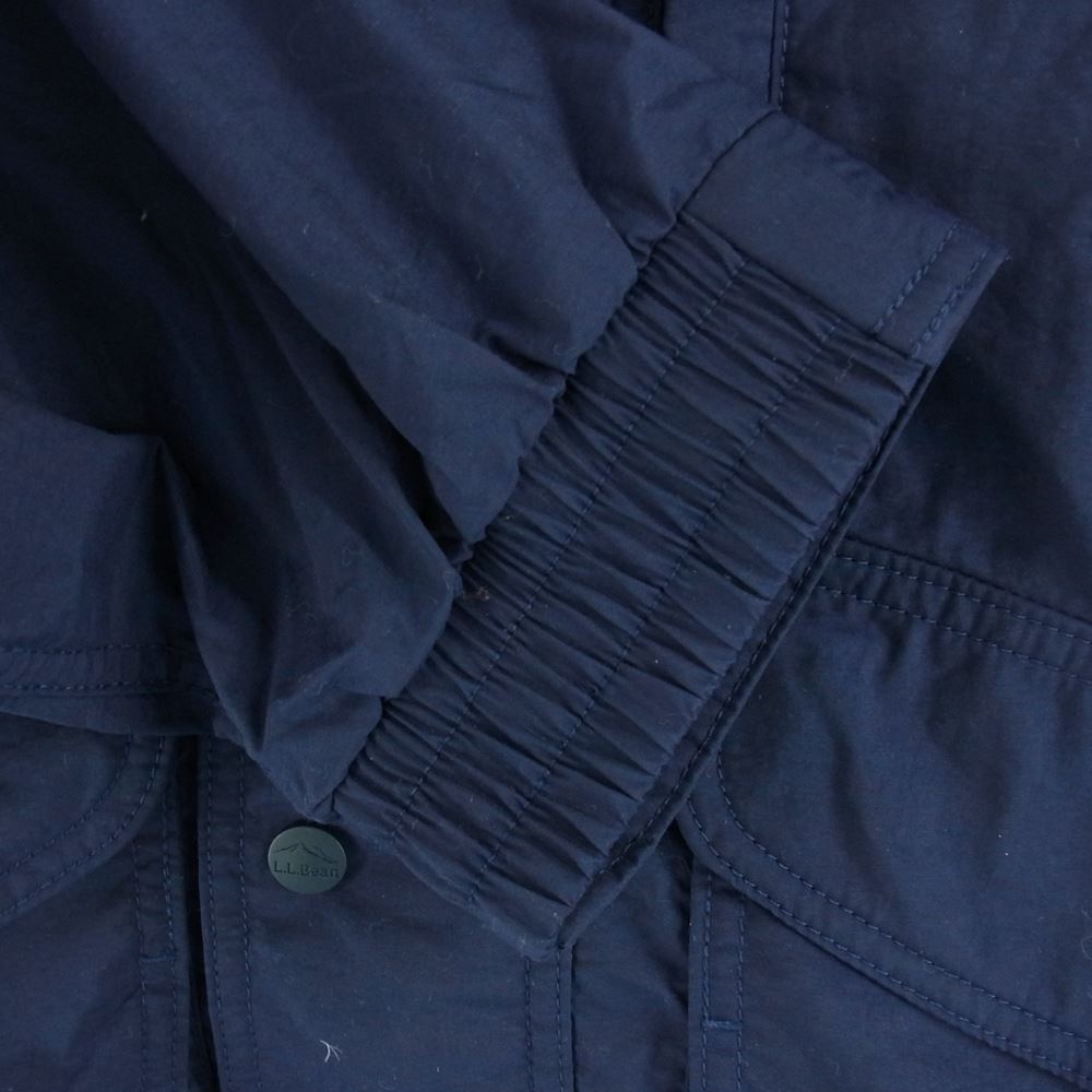 L.L.Bean エルエルビーン 緑タグ ナイロン ブルゾン ジャケット ネイビー系 パープル系 L【中古】