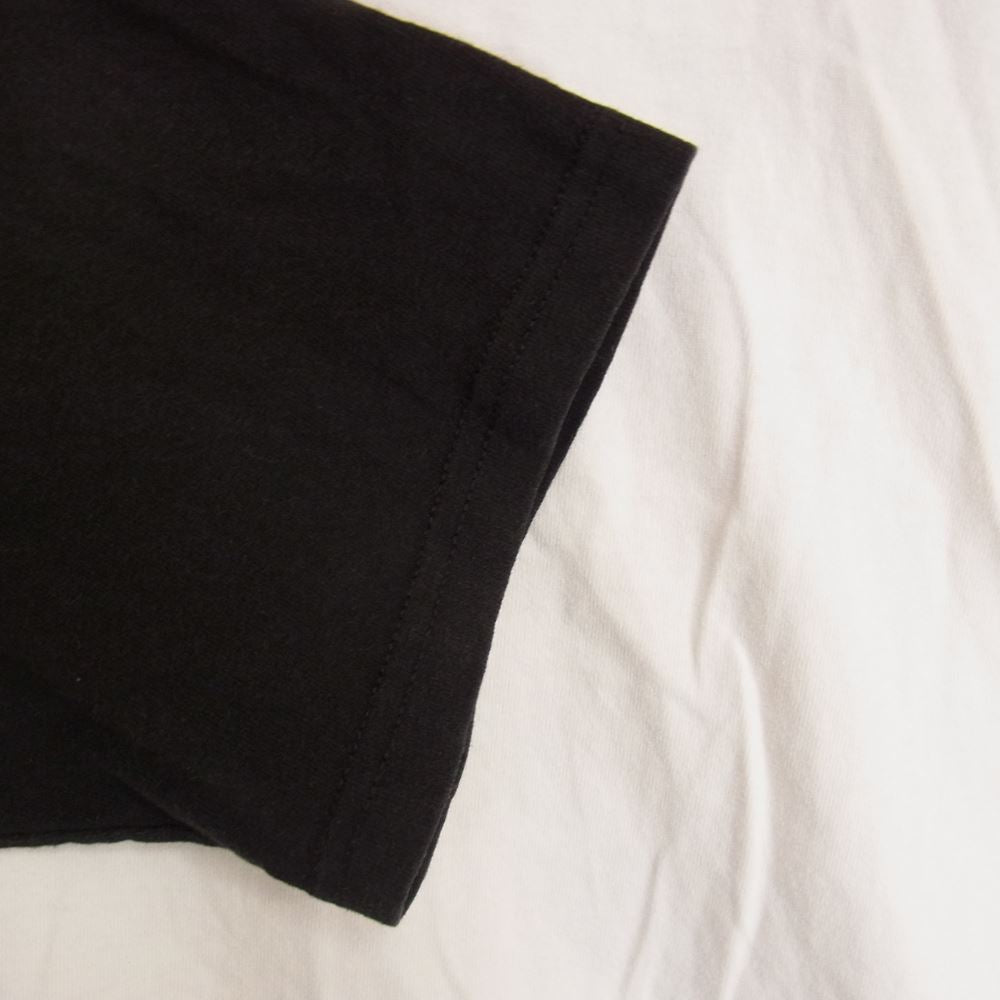 TENDERLOIN テンダーロイン CAHULAWASSE RIVER プリント ラグラン シャツ ブラック系 XL【中古】