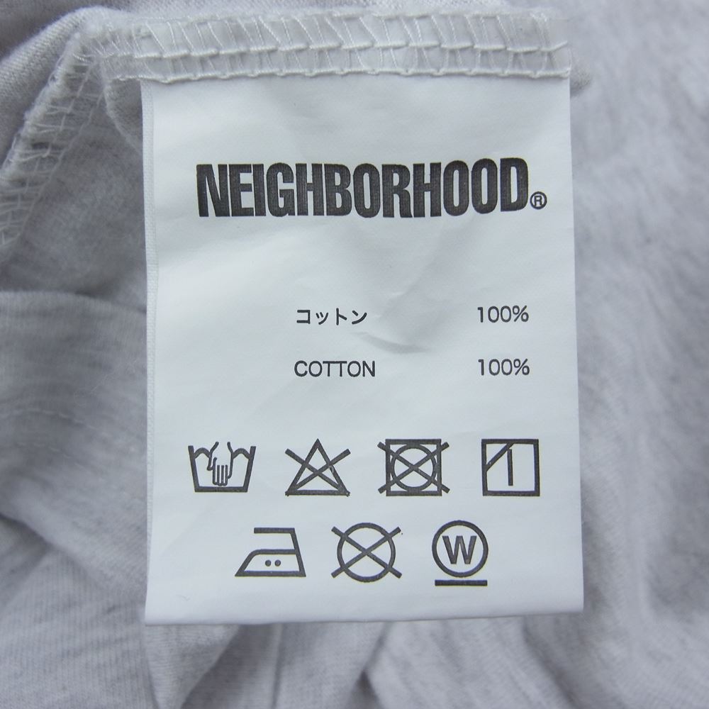 NEIGHBORHOOD ネイバーフッド 20SS NOISE/C-TEE.SS Tシャツ グレー系 XXL【中古】