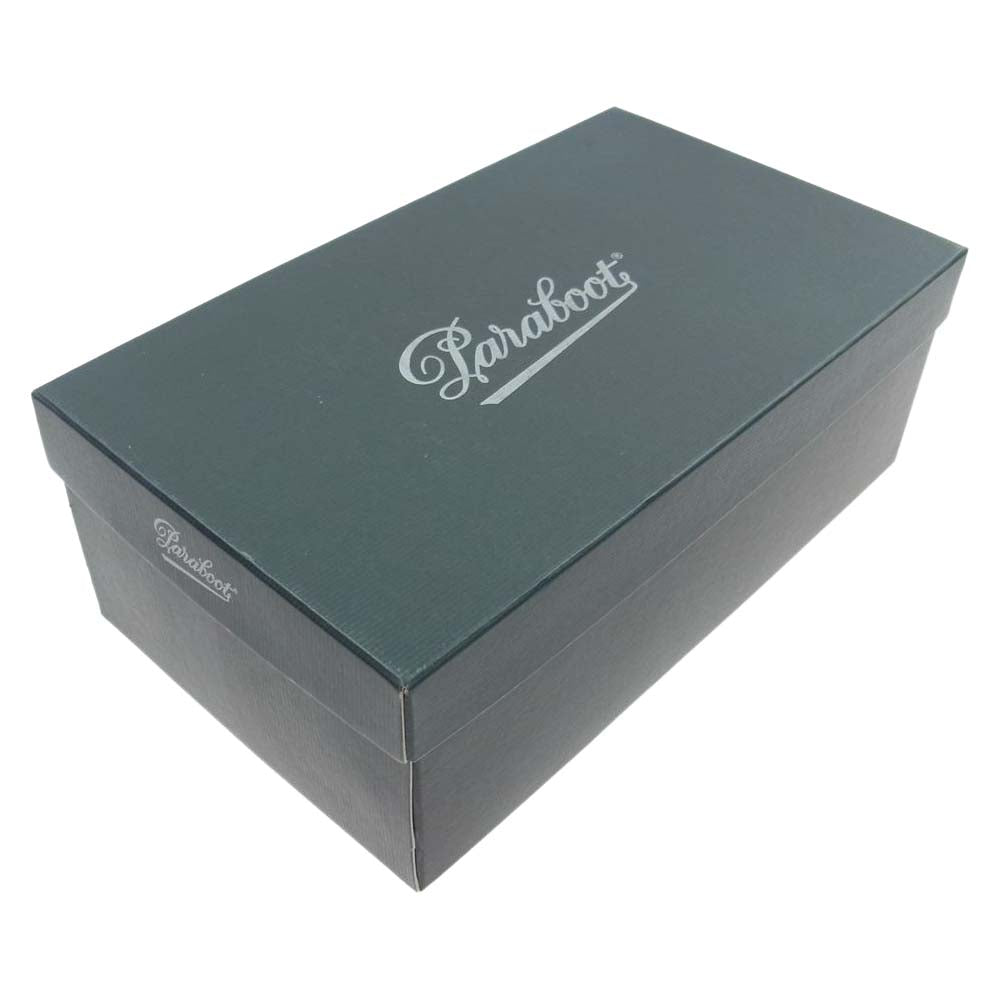 Paraboot パラブーツ 710709 CHAMBORD TEX LIS シャンボード オイルカーフ Uチップ レザー シューズ ブラック系 9【中古】