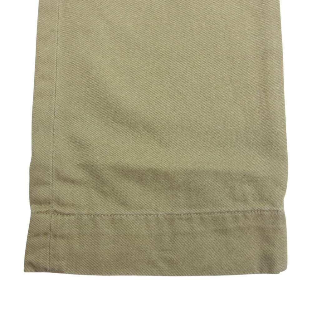 RRL ダブルアールエル MILITARY RT HAND TWILL ミリタリー ハンド ツイル ボタンフライ チノパンツ ベージュ系 28×30【中古】