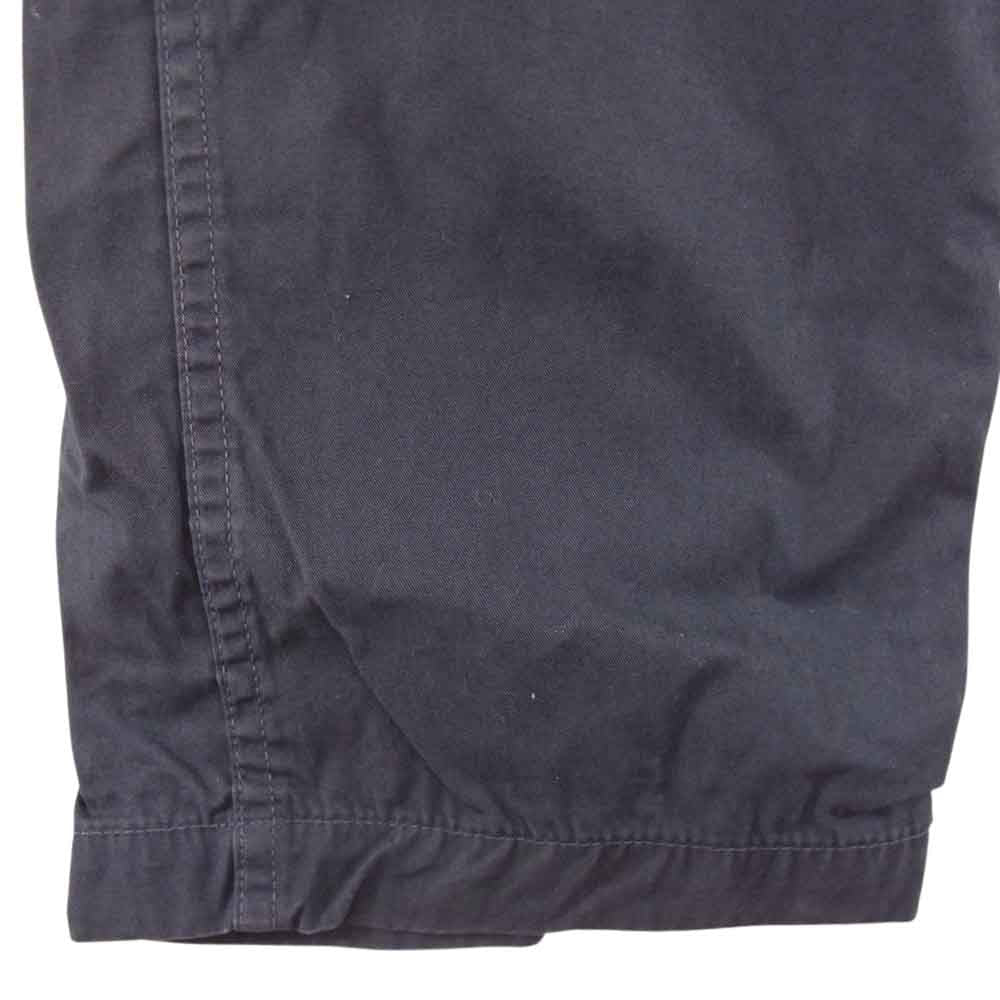 orSlow オアスロウ コットン ウエスト ドローコード ベイカー パンツ ダークネイビー系 3【中古】
