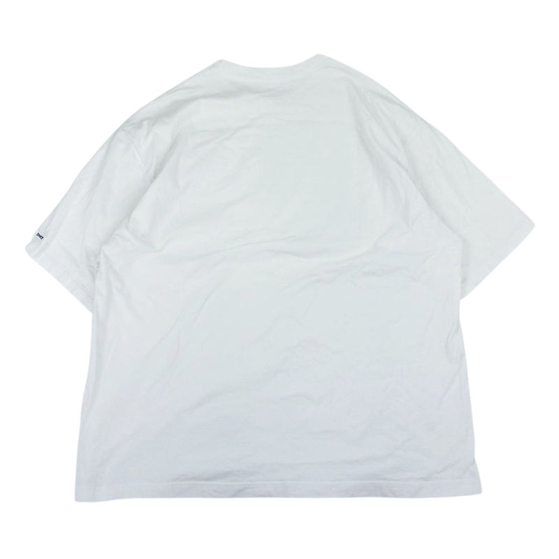 エンノイ　白Tシャツ　袖ロゴ　Mサイズ