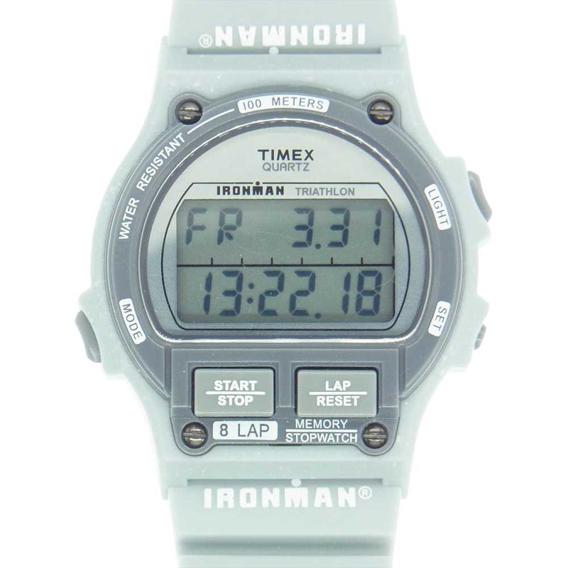 TIMEX タイメックス TW5M54500 IRONMAN 8LAP アイアンマン 8ラップ デジタルウォッチ 腕時計 グレー系【美品】【 –  ブランド古着 LIFE