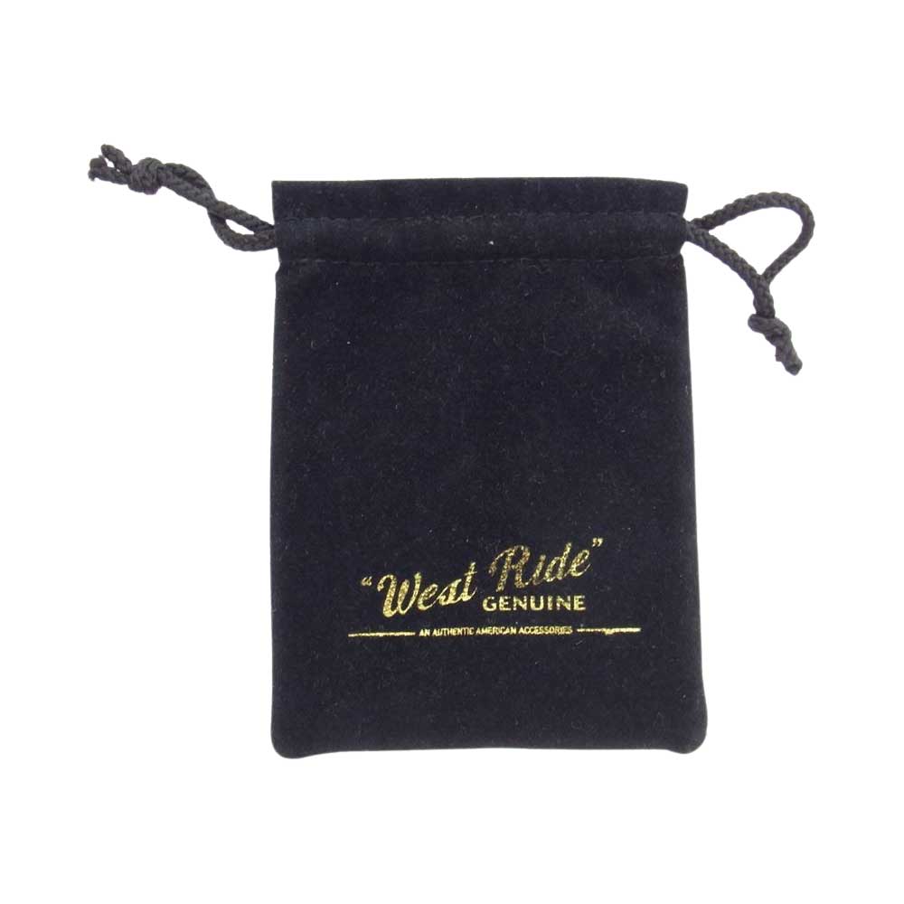 LARRY SMITH ラリースミス 13AW WESTRIDE ウエストライド K18 POINT BIRDHEAD SWASTIKA PENDANT 金メタル付き モルガン コイン スワスチカ ペンダントトップ ブラック系【中古】