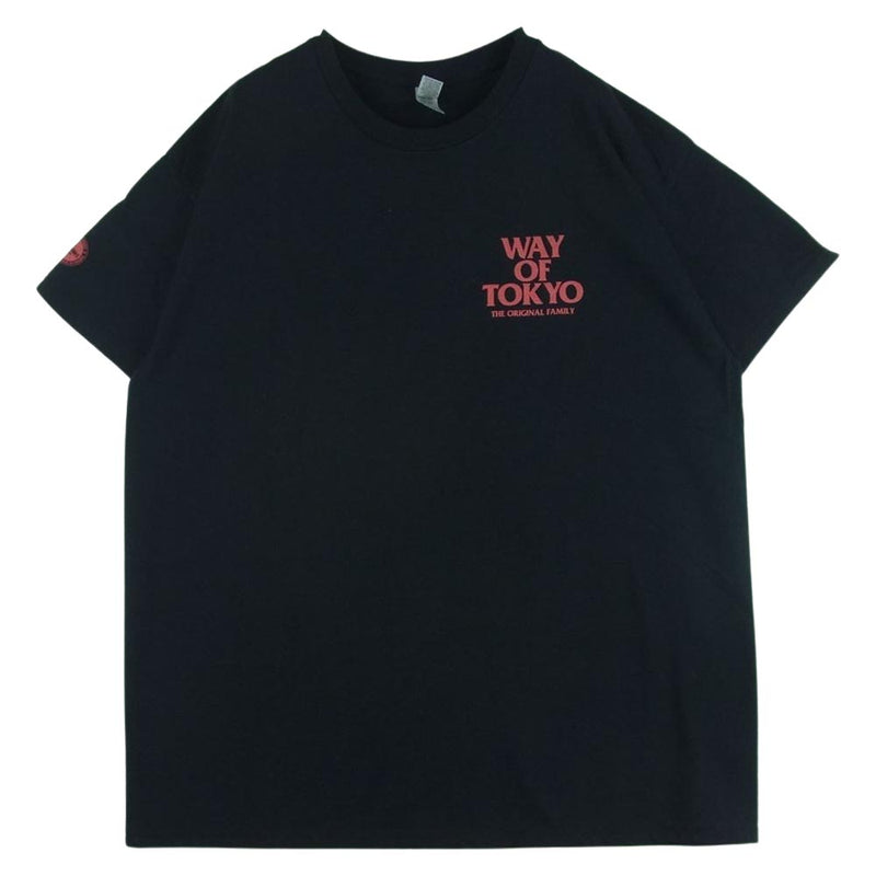 RATS ラッツ WAY OF TOKYO S/S TEE 半袖 Tシャツ コットン ブラック系 XL【極上美品】【中古】