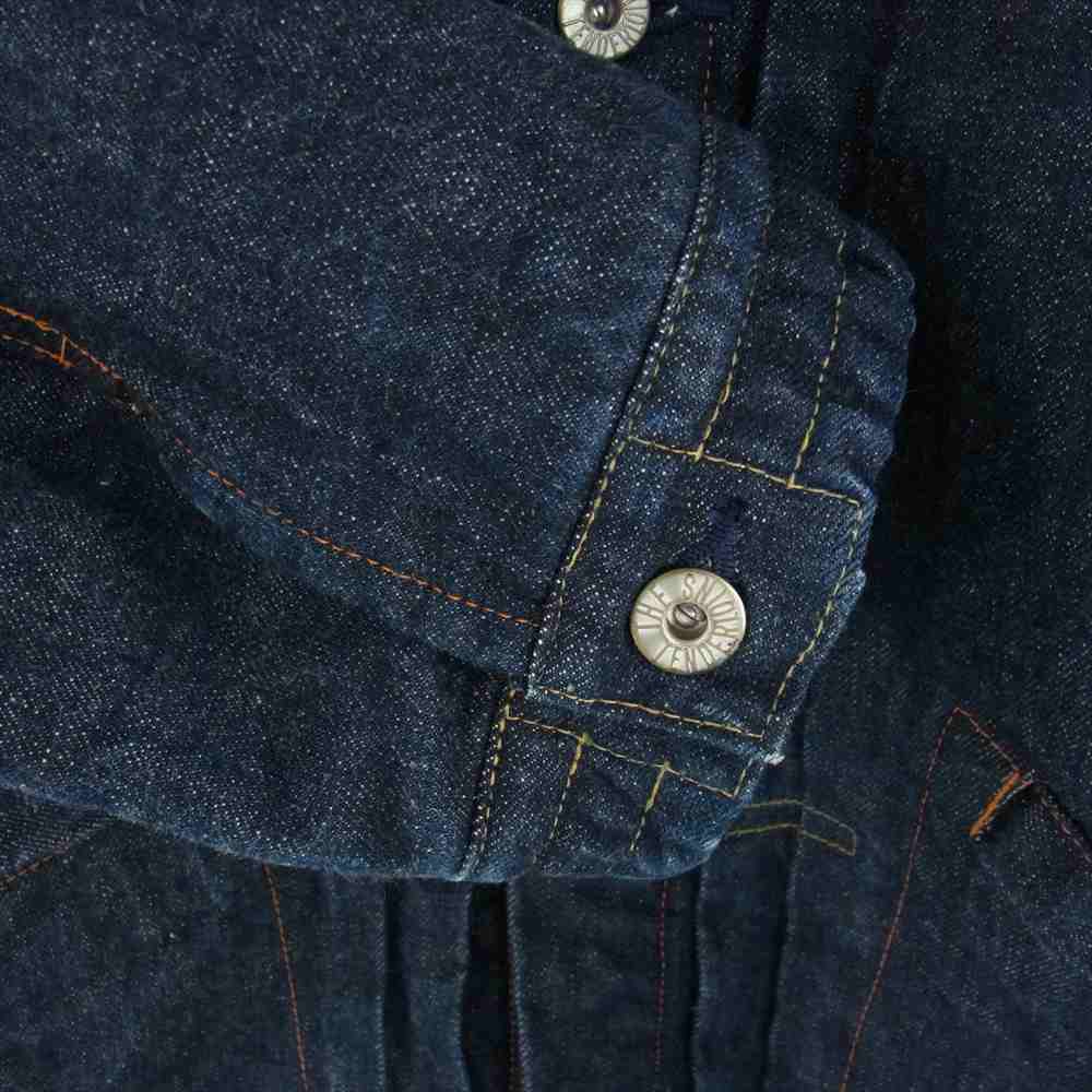 TENDERLOIN テンダーロイン 19AW DENIM JKT WASH BLANKET 裏ブランケット ウォッシュ加工 デニムジャケット インディゴブルー系 M【美品】【中古】