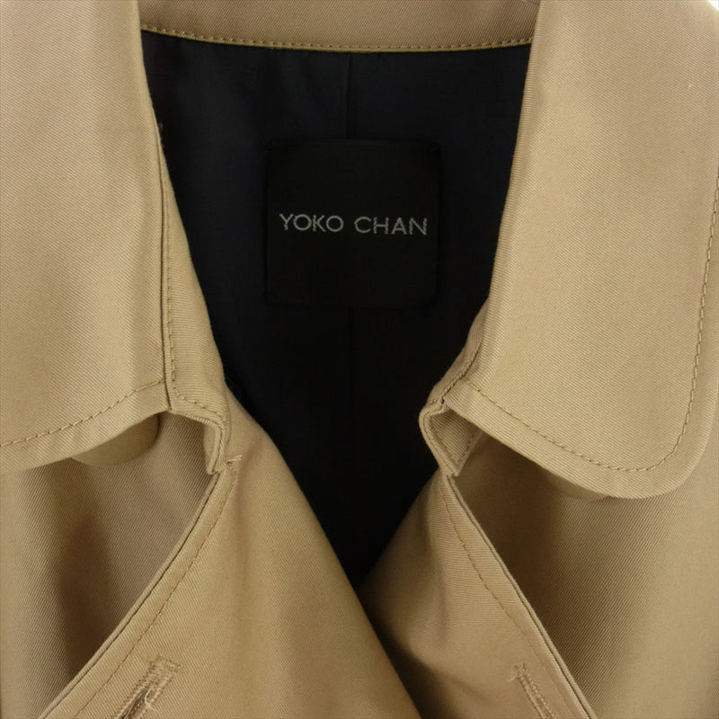 YOKO CHAN ヨーコチャン YCC-315-041 コットン トレンチ コート ベージュ系 38【中古】