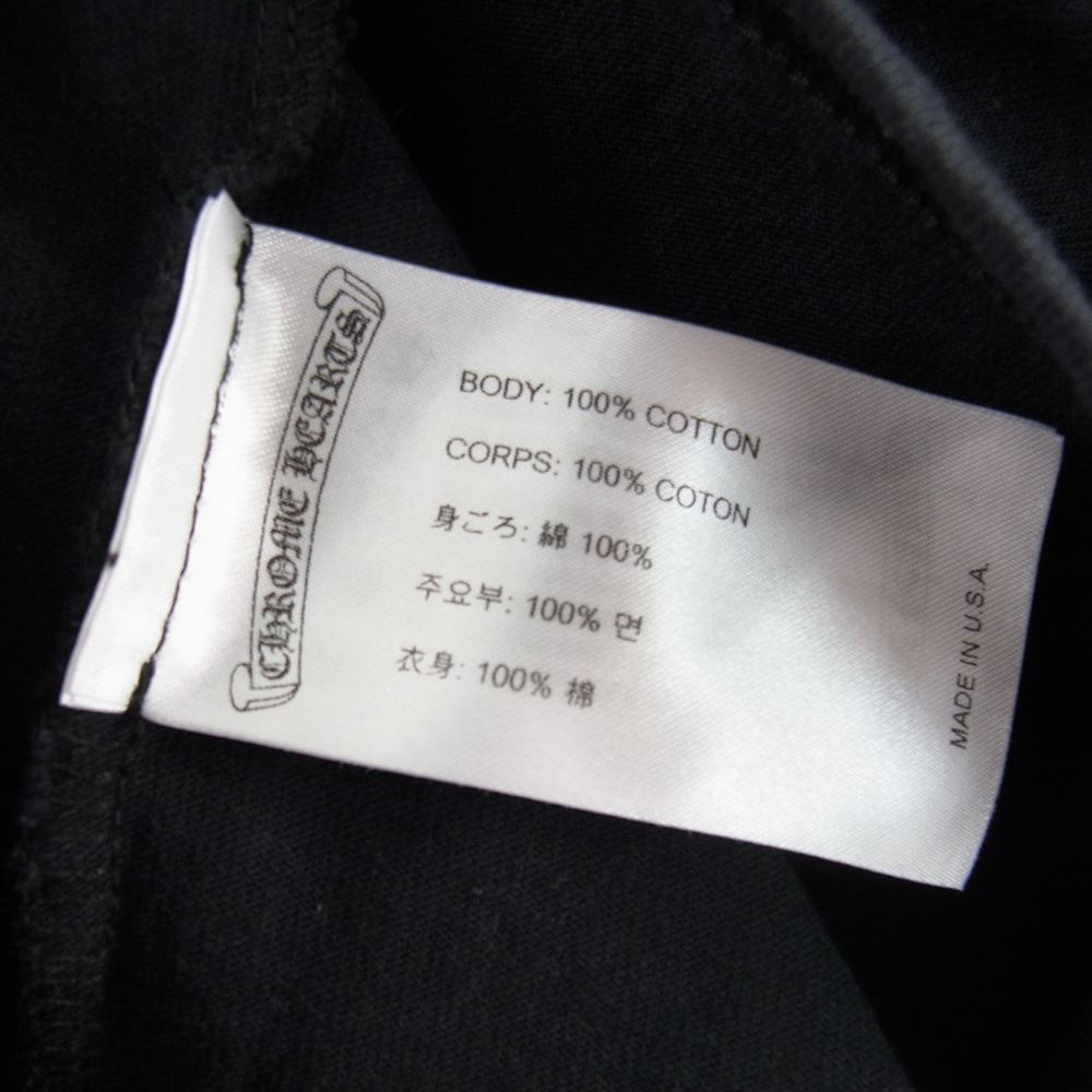 CHROME HEARTS クロムハーツ(原本無) MATTY BOY 99 Eyes Chomper TEE マッティボーイ チョンパー 半袖 Tシャツ ブラック系 L【中古】