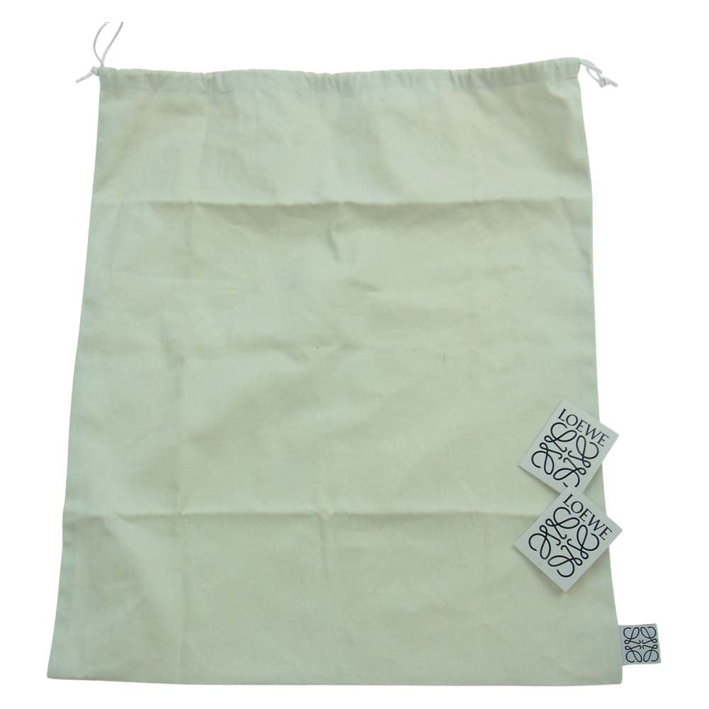 LOEWE ロエベ 2WAY ゲート トップハンドル スモール レザー ショルダーバッグ ブラウン系【美品】【中古】