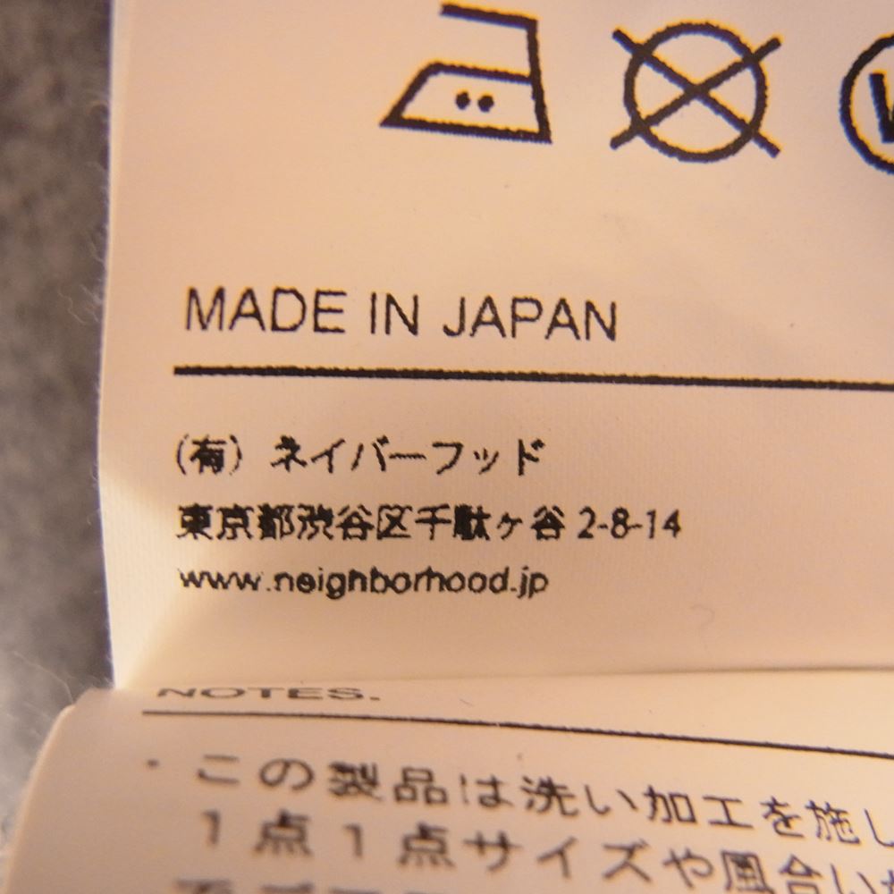 NEIGHBORHOOD ネイバーフッド 18SS 181ATNH-CSM06 TOP RINGER / CE-CREW リンガーネック 半袖 TEE Tシャツ ブルー系 L【中古】