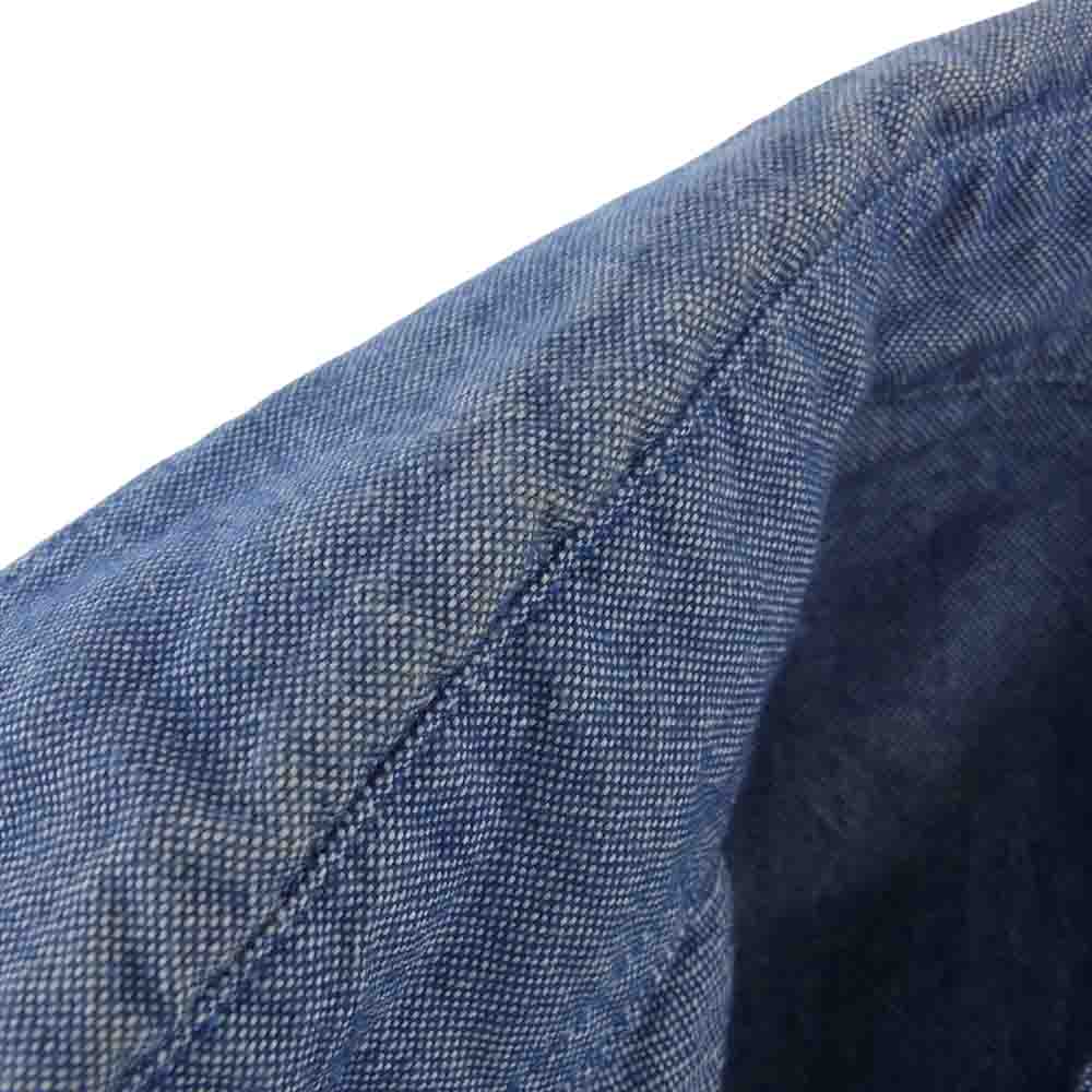 Supreme シュプリーム L/S Oxford Shirt オックスフォード ロングスリーブ 長袖 シャツ インディゴブルー系 L【中古】