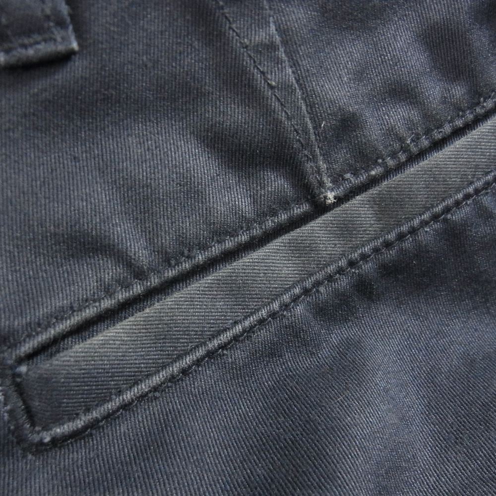 Nigel Cabourn ナイジェルケーボン 8039-00-50020 BASIC CHINO WEST POINT コットン チノ パンツ ワイド ネイビー ダークネイビー系 32【中古】
