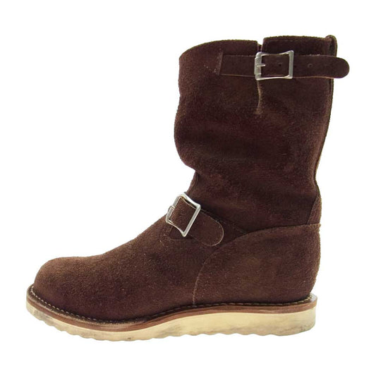 WESCO ウエスコ BR77091010 CUSTOM BOSS カスタム ボス スエード エンジニア ブーツ ブラウン系 8.5E【中古】