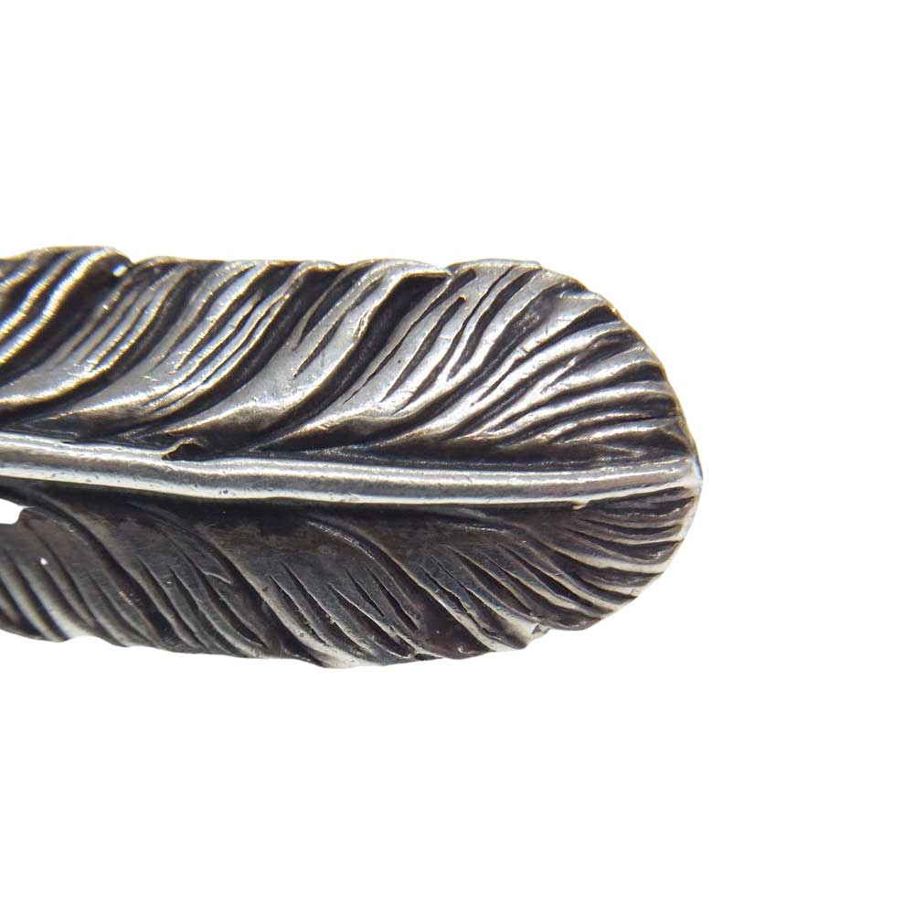 ARIZONA FREEDOM アリゾナフリーダム K18 右向き ハートフェザー ペンダントトップ シルバー系 ゴールド系【中古】