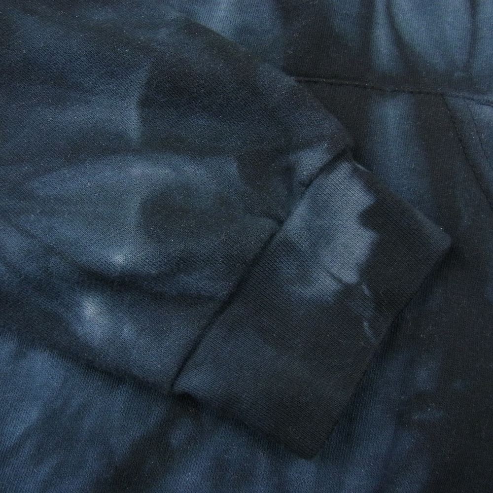 WIND AND SEA ウィンダンシー WDS-XXX-SP-04 × GOD SELECTION XXX ゴッドセレクショントリプルエックス BLACK SPIDER Tie-Dye ブラック スパイダー タイダイ プルオーバ― パーカー ブラック系 L【中古】