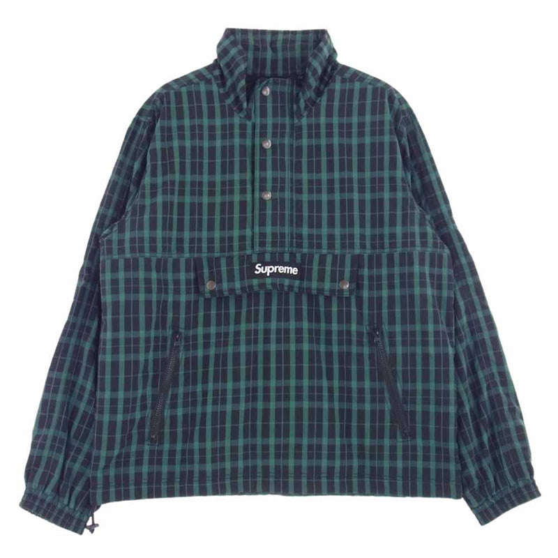 Nylon Plaid pullover Mサイズ - ナイロンジャケット