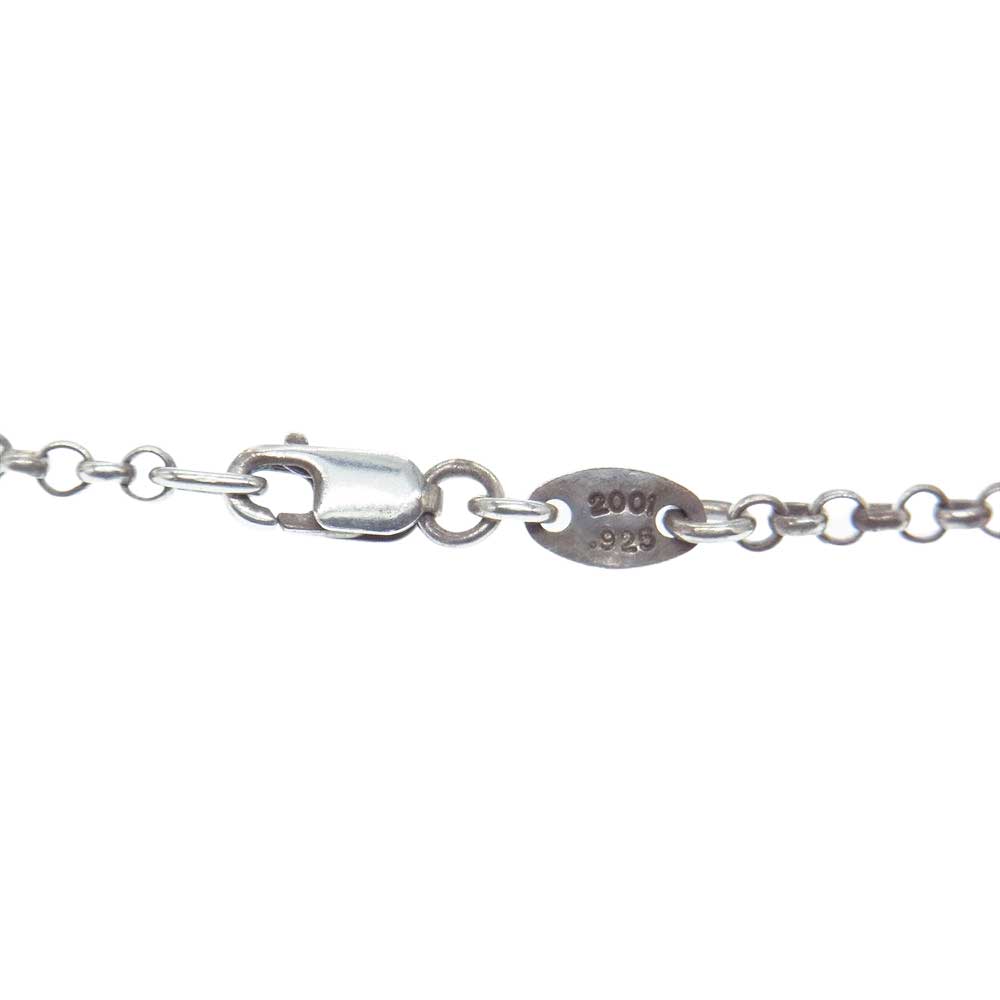 CHROME HEARTS クロムハーツ(原本無) NECKCHAIN ロールチェーン ネックチェーン 16インチ シルバー系【中古】