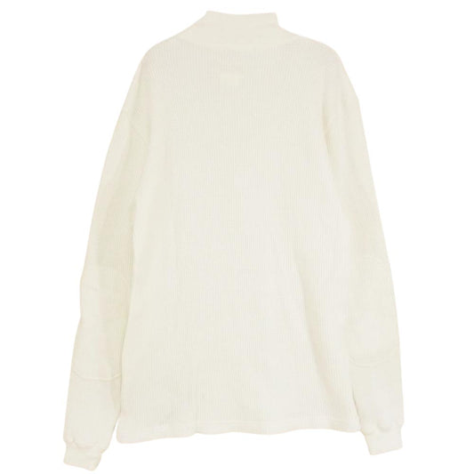 ADDICT CLOTHES アディクトクローズ HEAVYWEIGHT WAFFLE ハイネック サーマル カットソー オフホワイト系 36【中古】