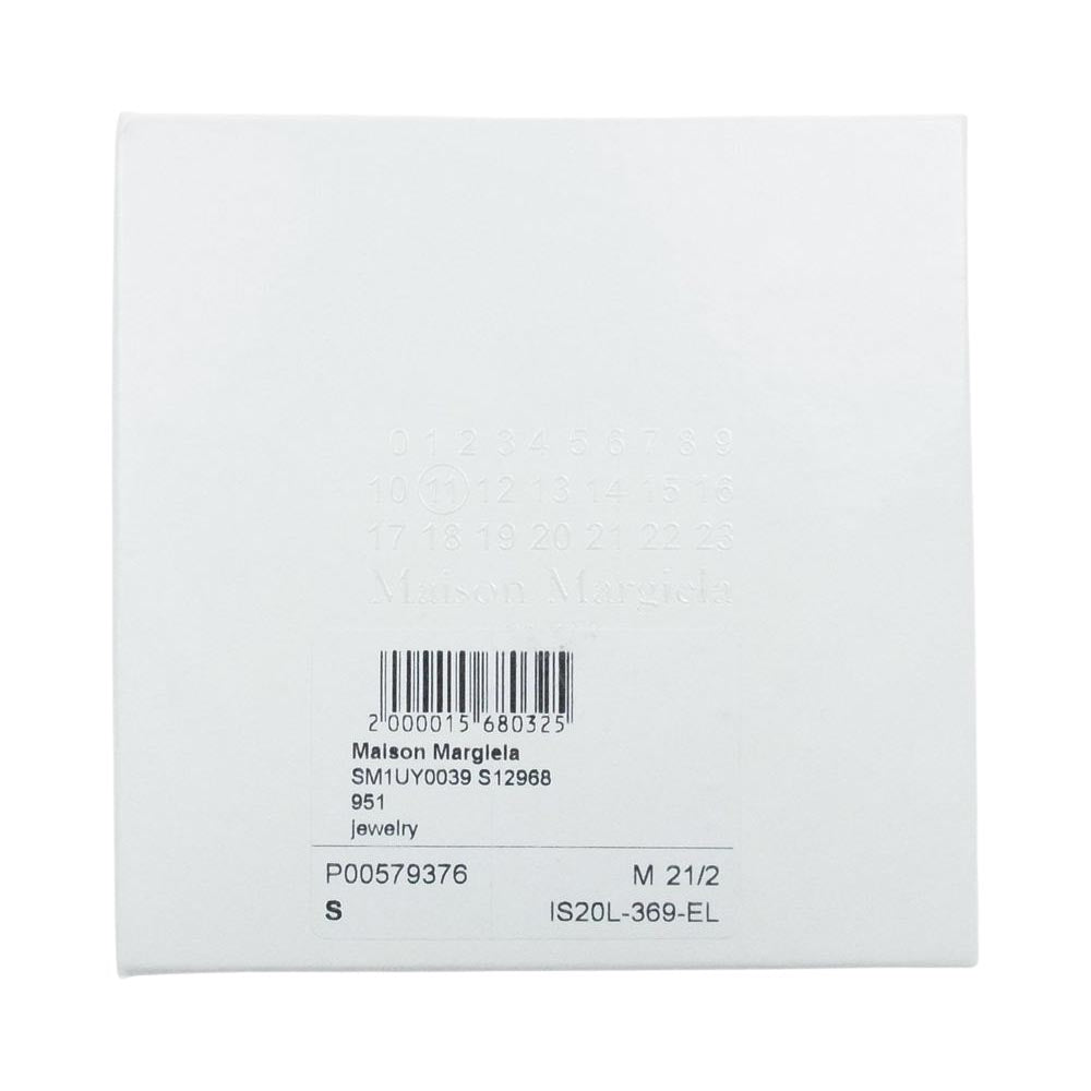 MAISON MARGIELA メゾンマルジェラ 21AW SM1UY0039 S12968 ID チェーン ブレスレット S SIZE Sサイズ シルバー系【中古】