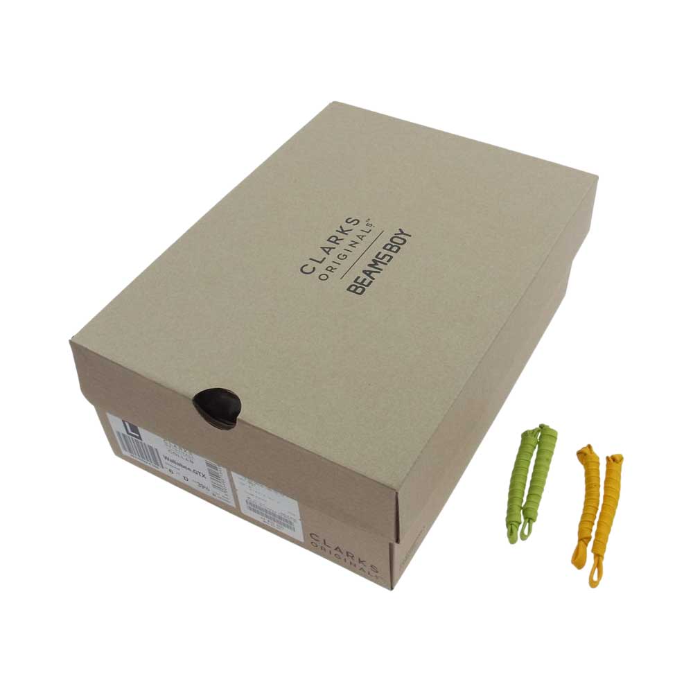 Clarks クラークス BEAMS BOY ビームス 別注 Wallabee Boot GTX ゴアテックス ワラビー グレー系 UK6D【中古】