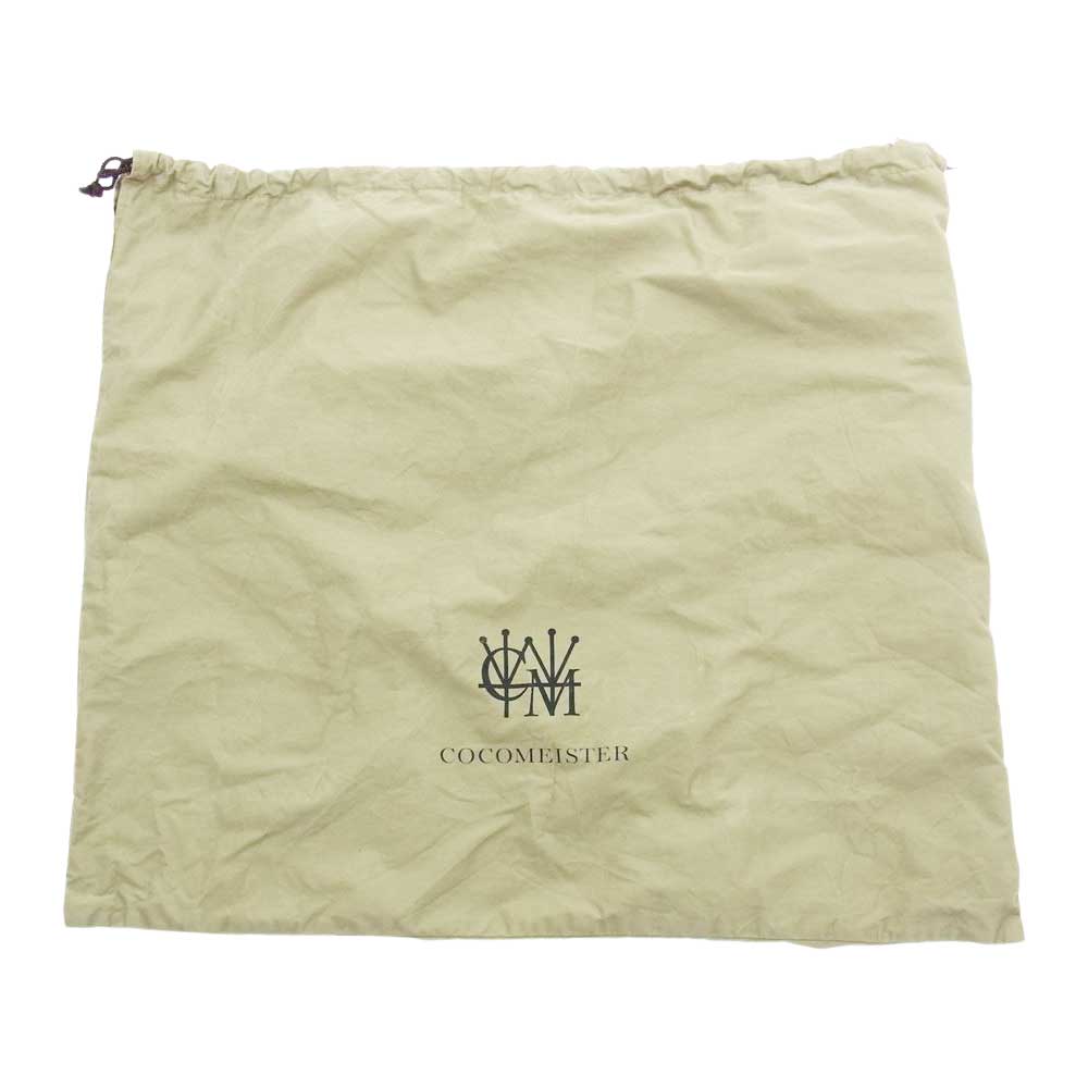 COCOMEISTER ココマイスター 英国馬具革 Bridle Dulles Bag ブライドルレザー クラシカル ダレス バッグ ブラック系【中古】