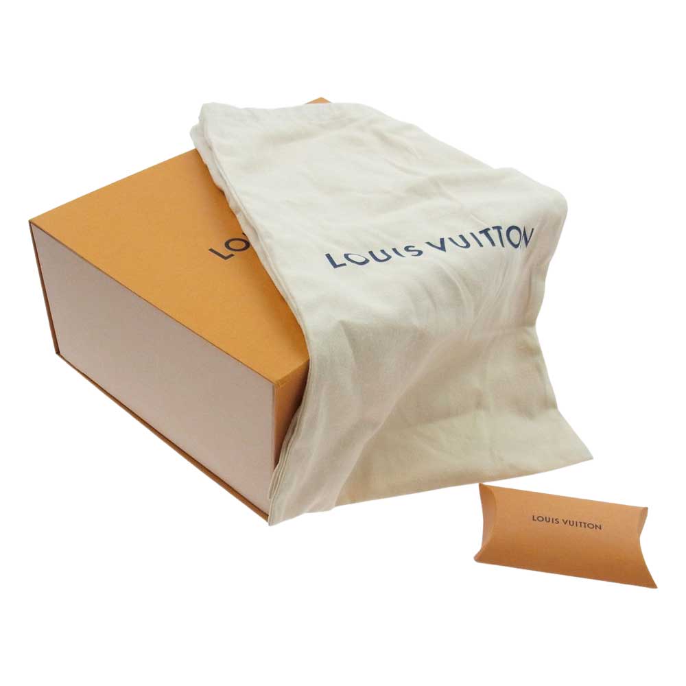 LOUIS VUITTON ルイ・ヴィトン 1A9VOC LVトレイナー ライン スニーカー ブルー系 ホワイト系 7.5【中古】