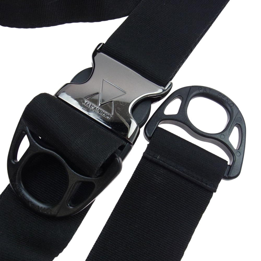 マキャベリック TRUCKS CRESCENT WAISTBAG ウエスト バッグ ブラック系【中古】