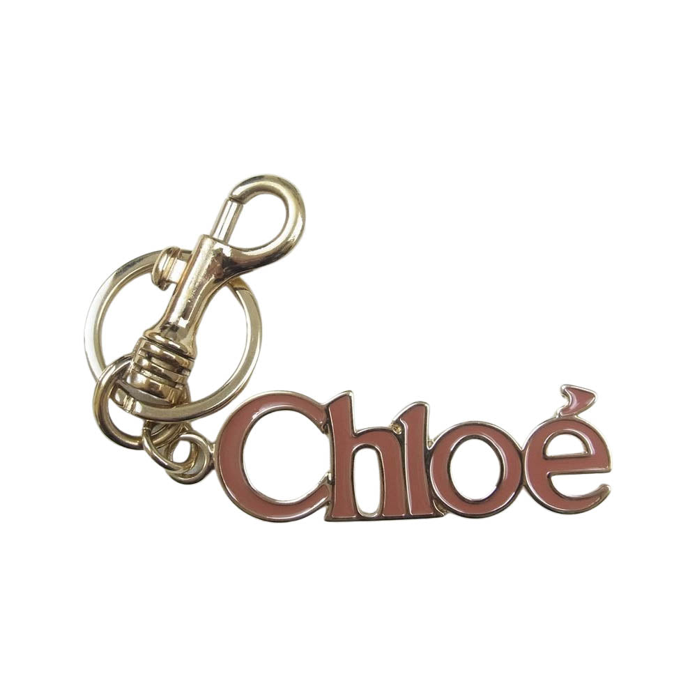 Chloe クロエ パラティ 2Way ショルダー ハンド バッグ ピンク系【中古】